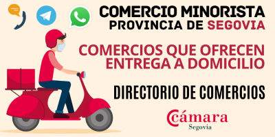 Imagen La Cámara de Comercio confecciona un listado de los establecimientos que entregan sus productos a domicilio en la provincia
