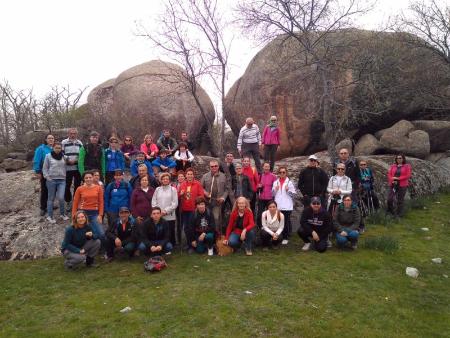 Imagen La cuarta ruta paisajística organizada por la Diputación ha permitido descubrir el origen de la piedra utilizada en el Acueducto