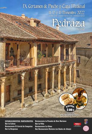 Imagen IX CERTAMEN DE PINCHO Y TAPA MEDIEVAL DE PEDRAZA